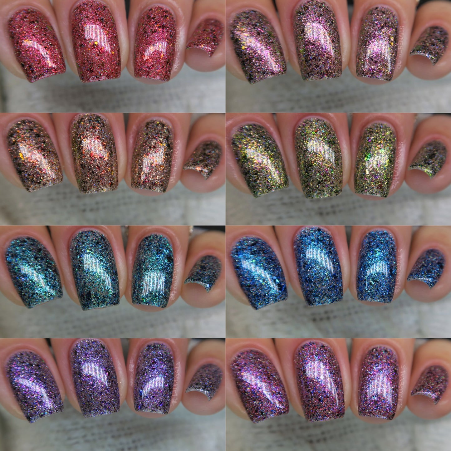 Goonies Collection - Holographic Ultra Multichrome Flakie Nail Polish