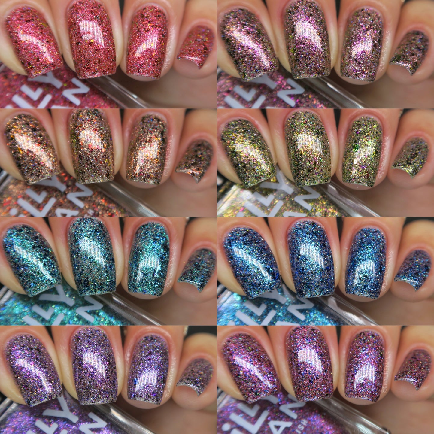 Goonies Collection - Holographic Ultra Multichrome Flakie Nail Polish