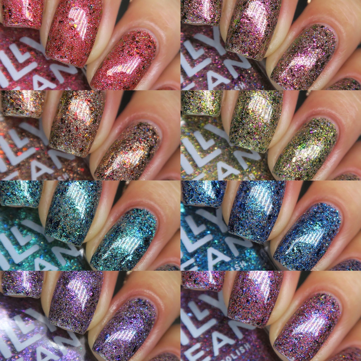 Goonies Collection - Holographic Ultra Multichrome Flakie Nail Polish