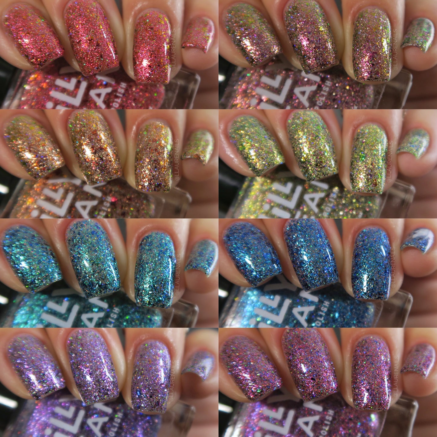 Goonies Collection - Holographic Ultra Multichrome Flakie Nail Polish